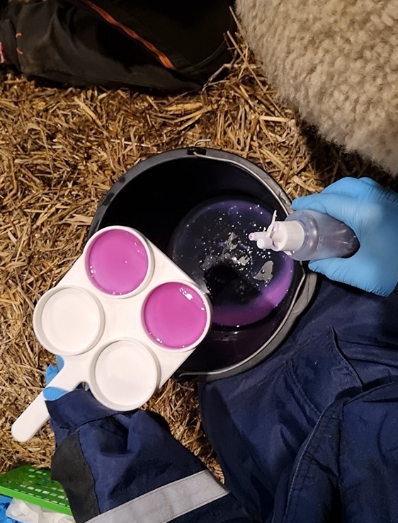 CMT-unders&ouml;kning av mj&ouml;lk f&ouml;r p&aring;visande av h&ouml;ga celltal.