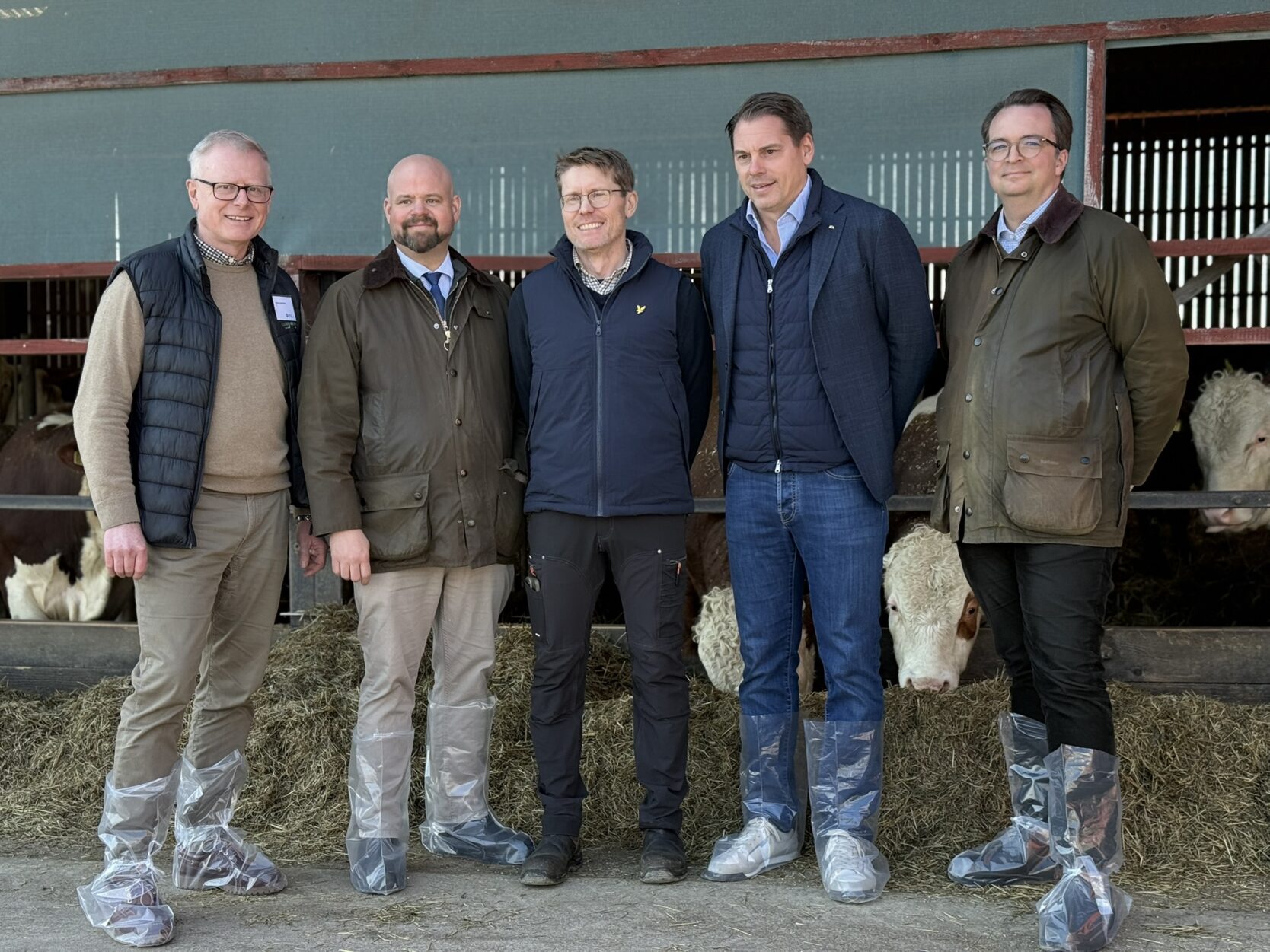 P&aring; bilden syns H&aring;kan Henrikson, Peter Kullgren, M&aring;rten Johansson, Eric Lundberg, Viktor Tornberg.